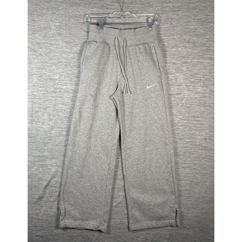 Nike Phoenix Fleece High-Waisted Wide-Leg Sweatpants Joggers Size Womens XS